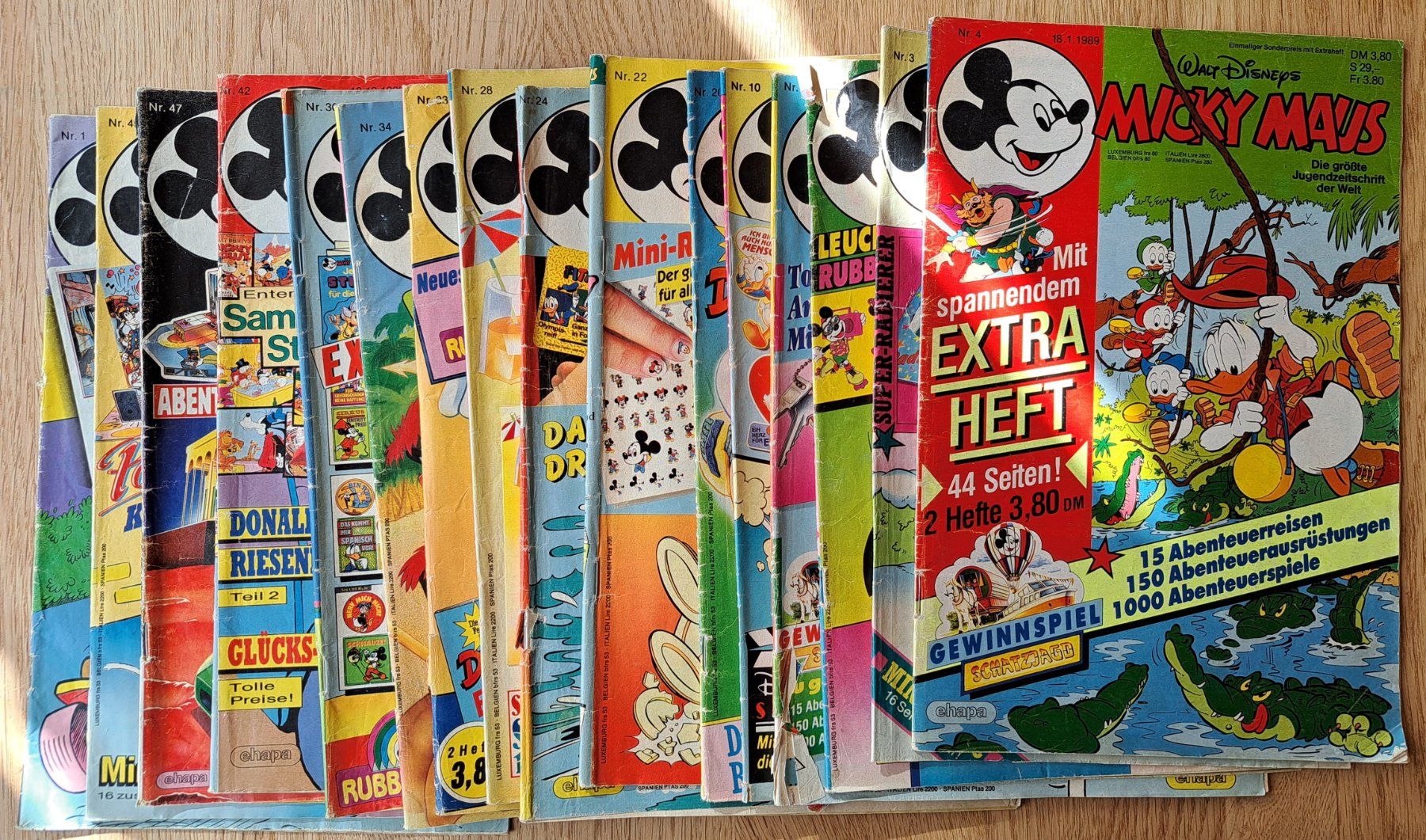 Fumetti: 16 Micky Maus Hefte von 1989 – Usato da Meggen venduto da Ricardokoch