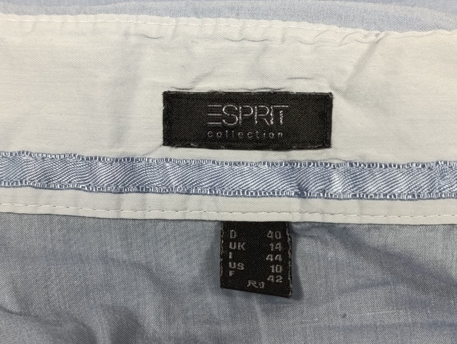 Esprit Camicette: ESPRIT Chemisier bleu taille 40 – Usato da Thielle venduto da Plusvalue_Neuchatel 2