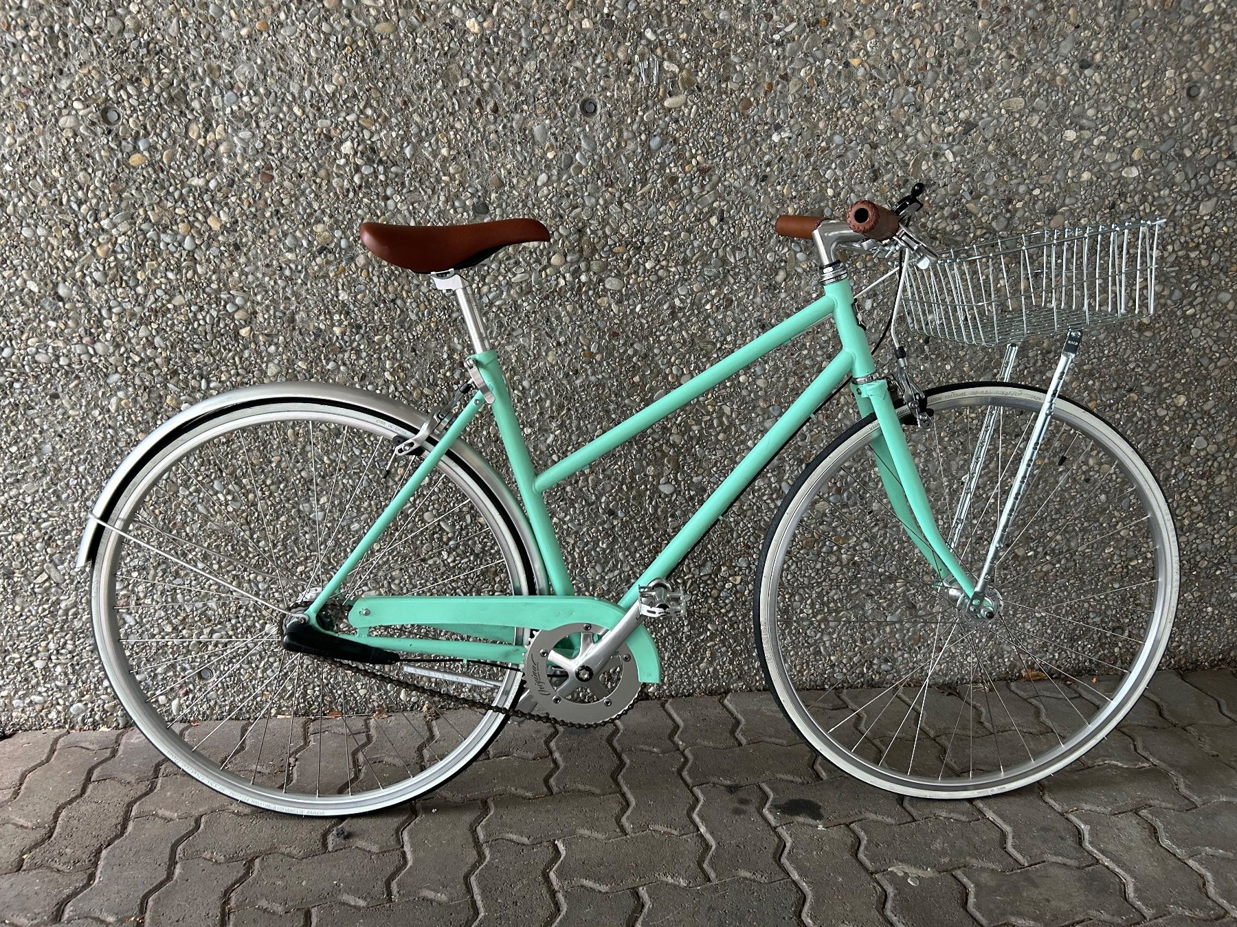 Siech Biciclette: Siech Damen City Bike mit Korb – Usato da Adlikon b.Regensdf venduto da usado
