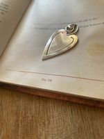 Sehr schönes Buchzeichen Herz von Robbe & Berking Silver 925