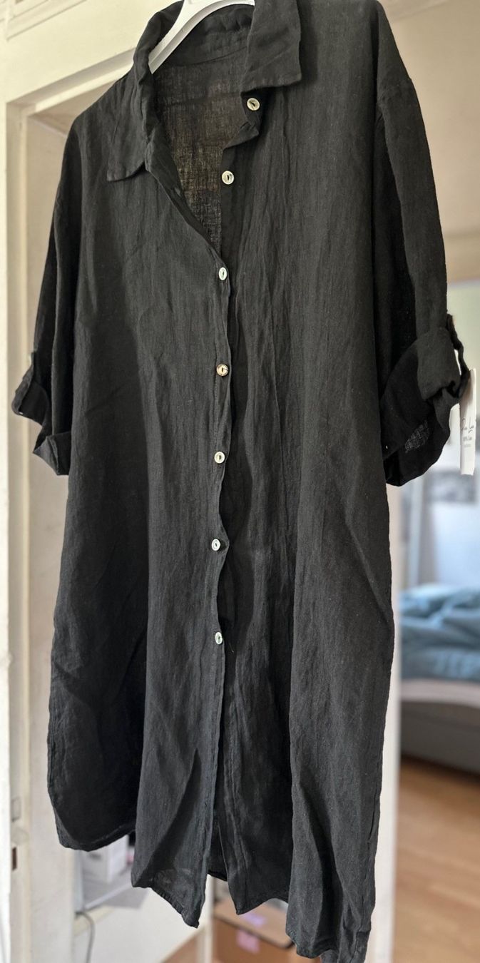 Chemisiers: LONGUE CHEMISE EN LIN!! M – Neuf avec emballage d'origine à Locarno par NicoNion 1