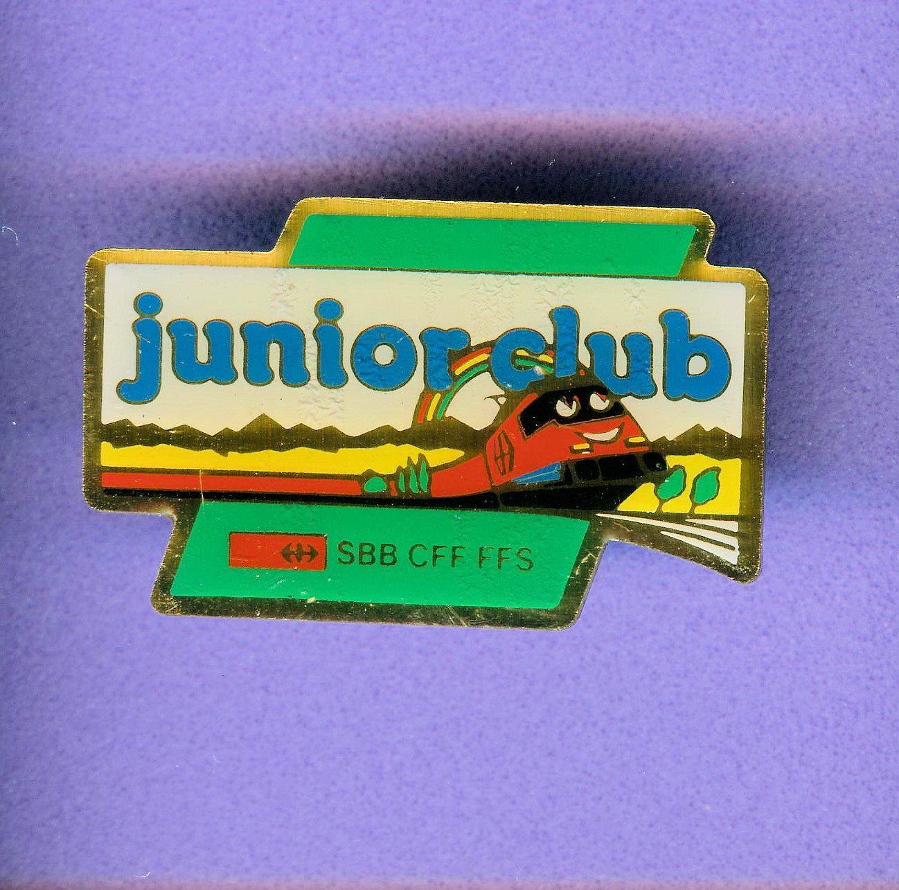 SBB/CFF/FFS Placchette & Badge: SBB CFF FFS  junior club – Usato da Winterthur venduto da Sammleroase