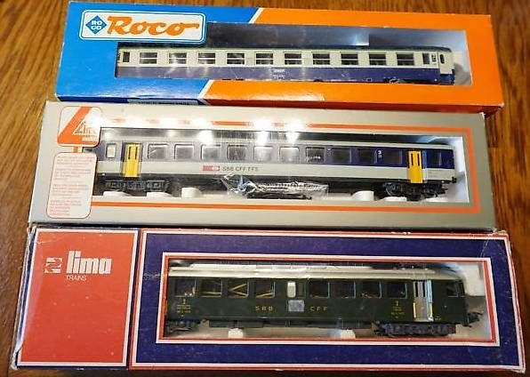 Lima Modellini di ferrovie: Eisenbahn Set Lima HO, OVP – Nuovo (secondo la descrizione) da Bleienbach venduto da Mineral_Antik57 1
