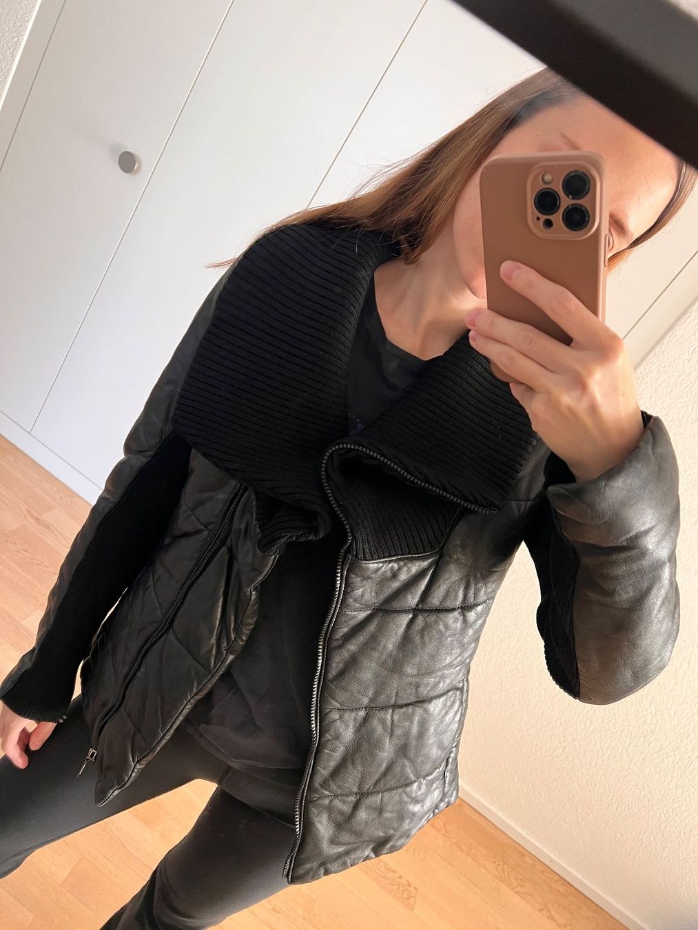 Jacken: Warm leather jacket made from high-quality materials. – Gebraucht aus Affoltern am Albis von nat_gj5t 4