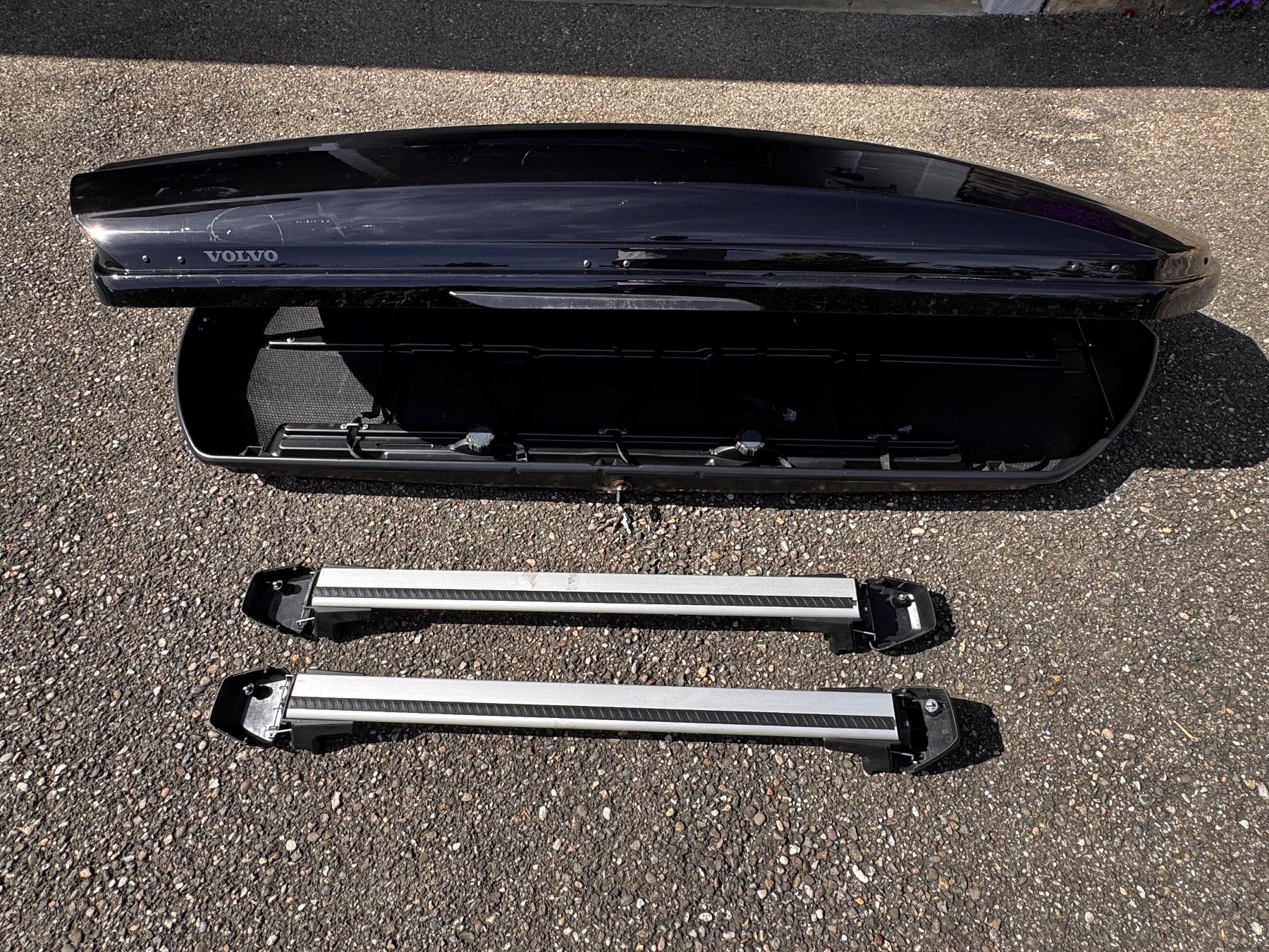Thule Box da tetto: Dachbox Volvo Dynamic 900, schwarz glossy – Usato da Oberdorf BL venduto da Holger_Jakob