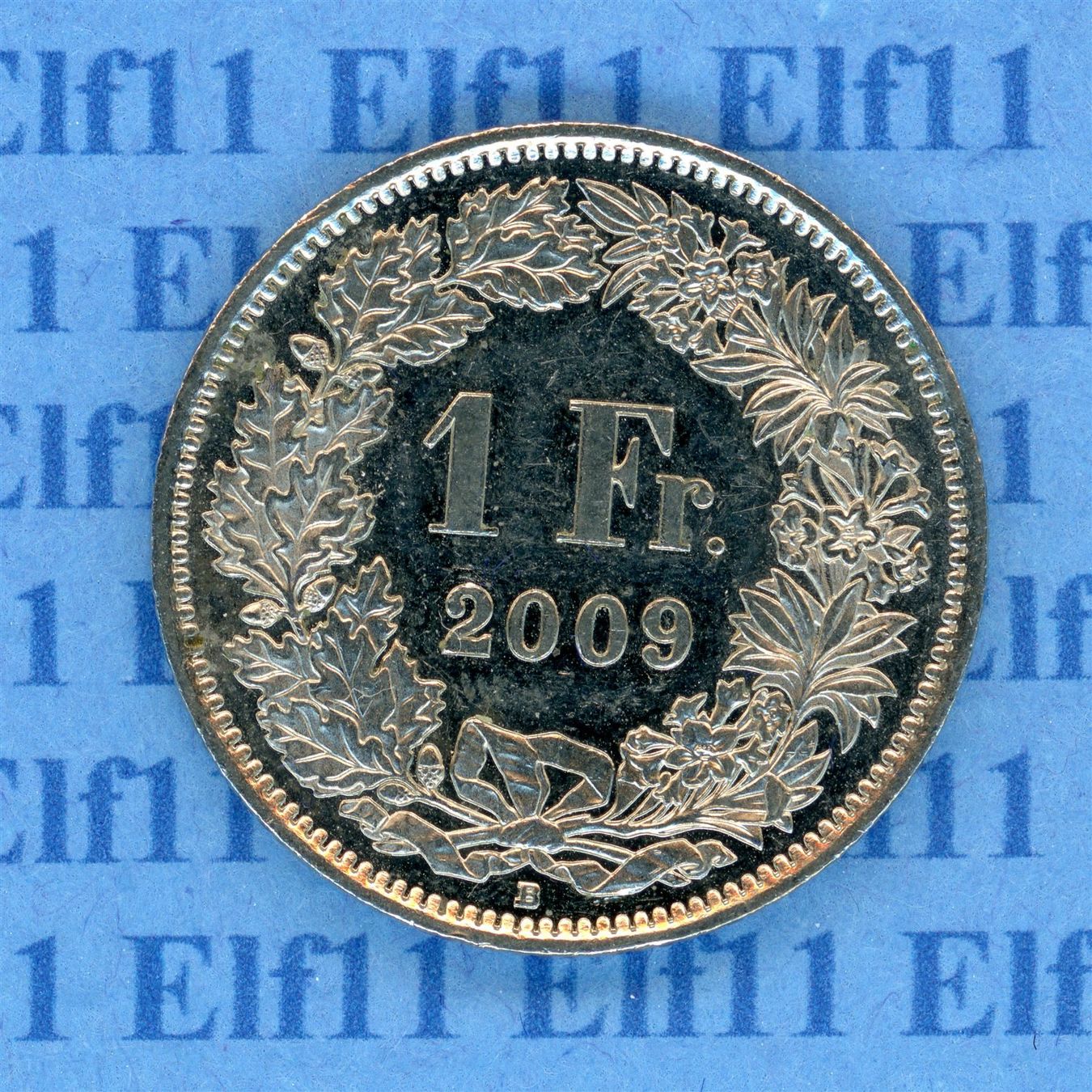 Tutti le monete: CHF___1.00 2009 vz 1 Franken – Usato da Widnau venduto da Elf11