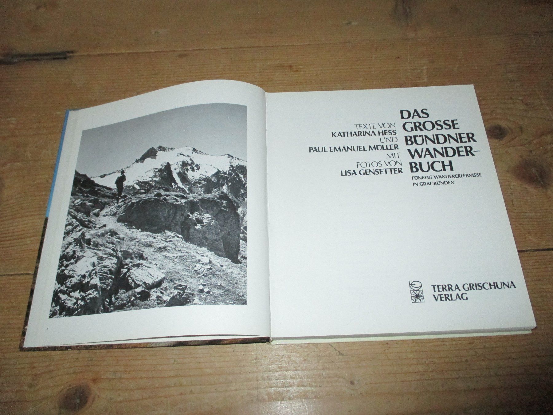 Bücher: Das Grosse Bündner Wanderbuch 1981 – Gebraucht aus Flims - Dorf von Stagediver 1