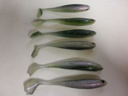 6 Ducktail Shad 90 mm col. 07