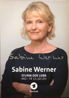 Sabine Werner Autogramm signiert Foto 10x15cm