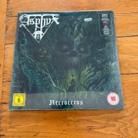 ASPHYX - Necroceros 2LP & DVD set white/black marbled Vinyl
