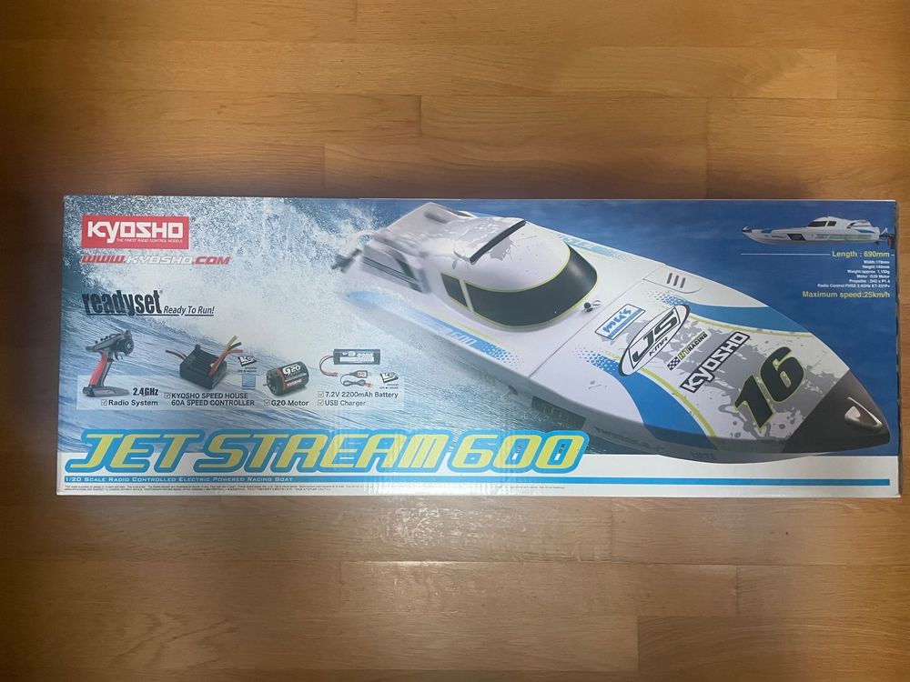 RC Boot Jetstream 600 von Kyosho | Kaufen auf Ricardo