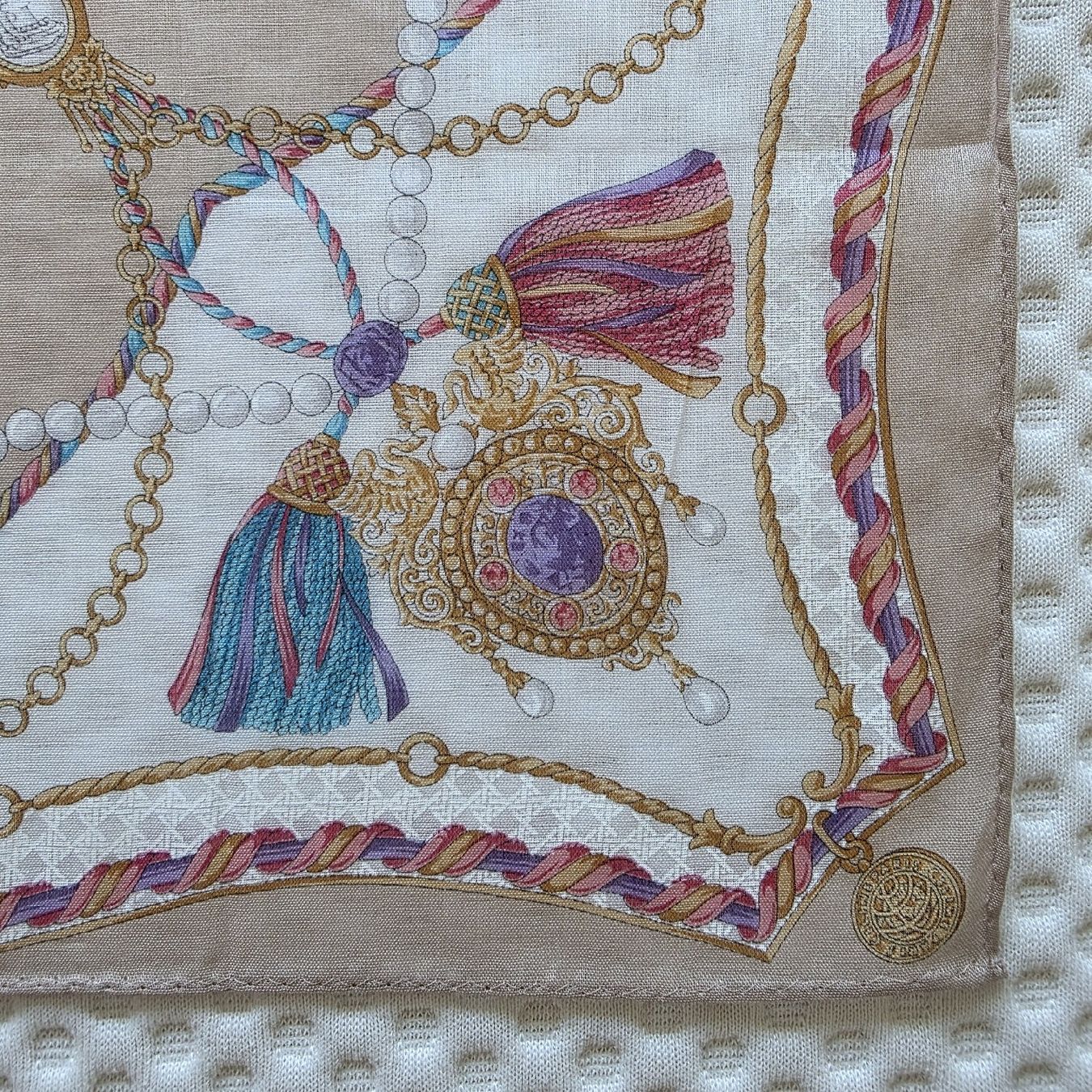 Celine Foulard & Sciarpe: Vintage CELINE Tuch Baumwolle 48×48 – Nuovo e nell'imballaggio originale da Zürich venduto da LIMAR 4