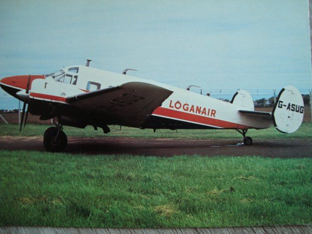 Loganair (Schottland) Beech E18S G-ASUG (Neu und originalverpackt) in ...