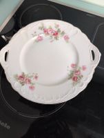 Belle assiette de collection, motif floral rose,vintage