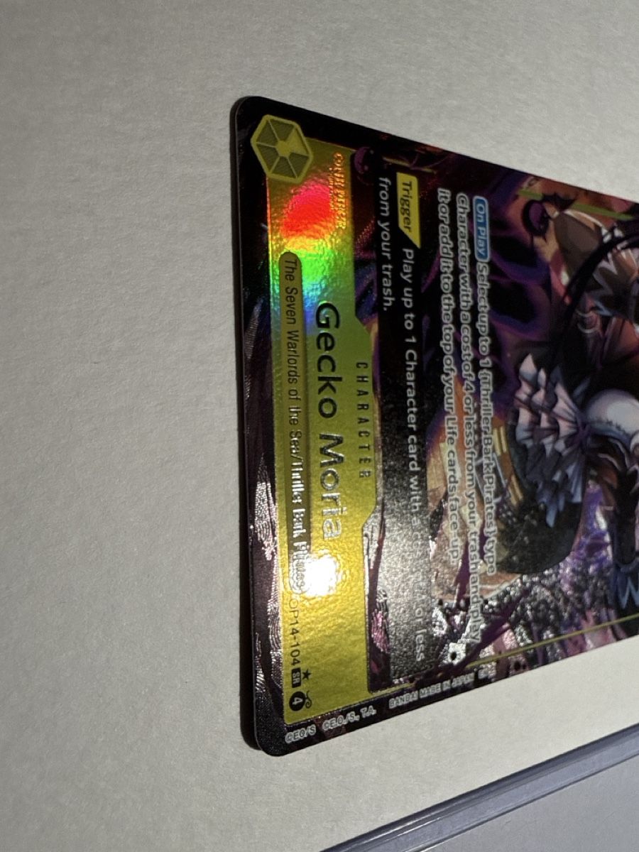 Bandai Carte collezionabili: One Piece OP14-104 Gecko Moria – Nuovo (secondo la descrizione) da Dübendorf venduto da godpack 5