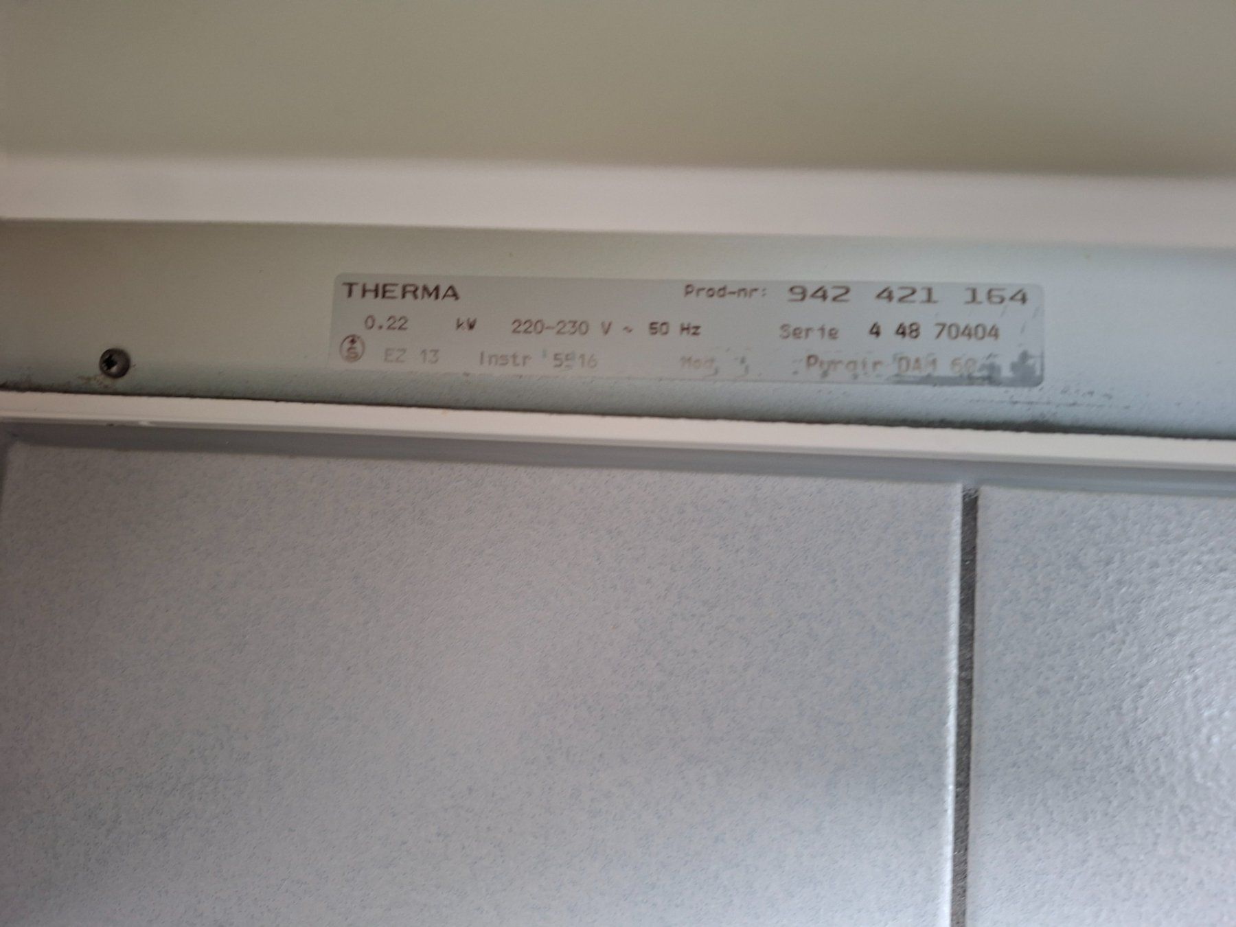 Cappe di aspirazione: Therma Filter Abzughaube – Usato da Neuenkirch venduto da marthab67 1