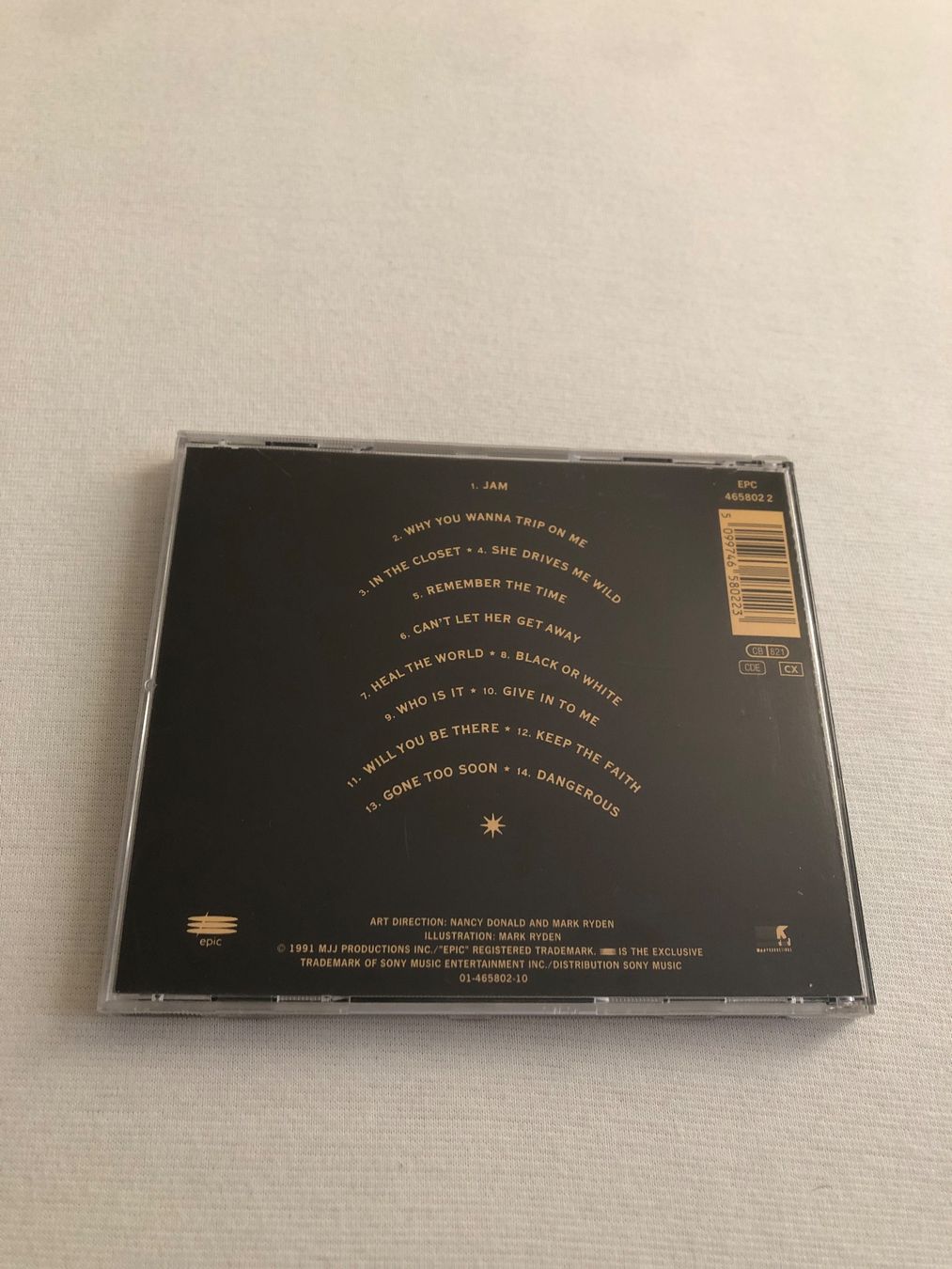 CD: Michael Jackson – Dangerous – Usato da Zürich venduto da vintagist 2
