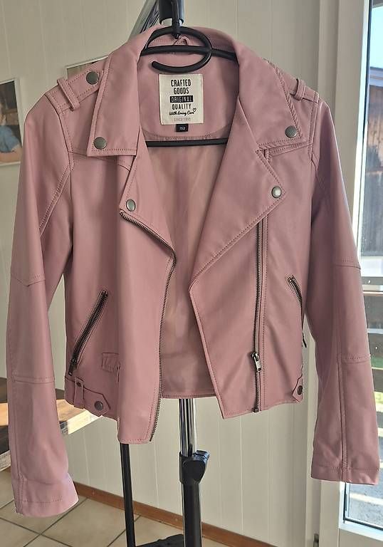 Giacche & Cappotti: Kunstleder Jacke altrose Gr.152 – Usato da Unteriberg venduto da Foxcross 3