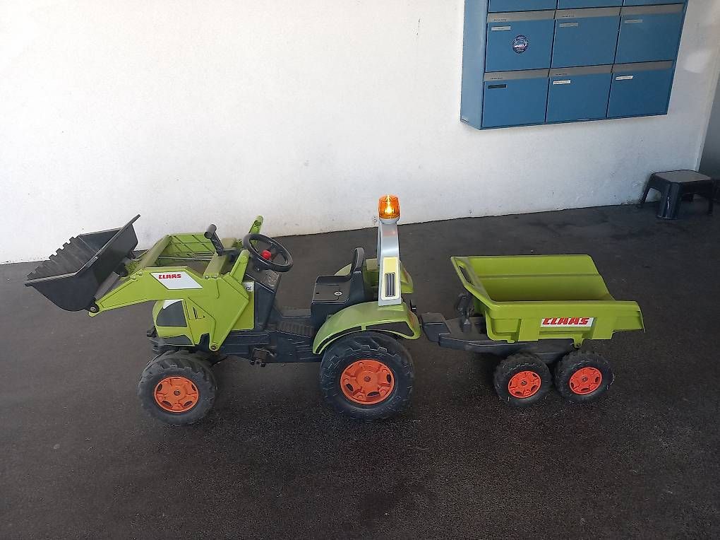 Veicoli per bambini: Traktor mit Anhänger – Usato da Wagen venduto da hunt3r
