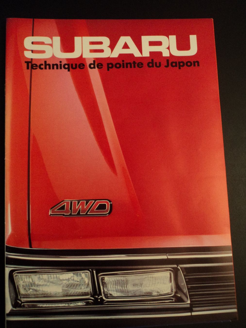 Subaru Dokumente: Prospekt Subaru Jahresprogramm 1980er – Gebraucht aus Schwarzenburg von modelCARama