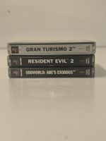 PS1 | Resident Evil | Abes Exoddus | Gran Turismo 2