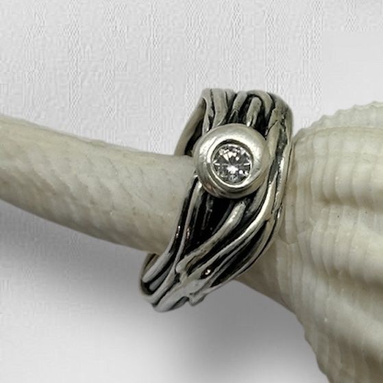 Anelli: Silberring grösse 64 – Nuovo e nell'imballaggio originale da Niederglatt ZH venduto da Silberschmuck-design 1