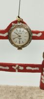Pendentif montre vintage argent