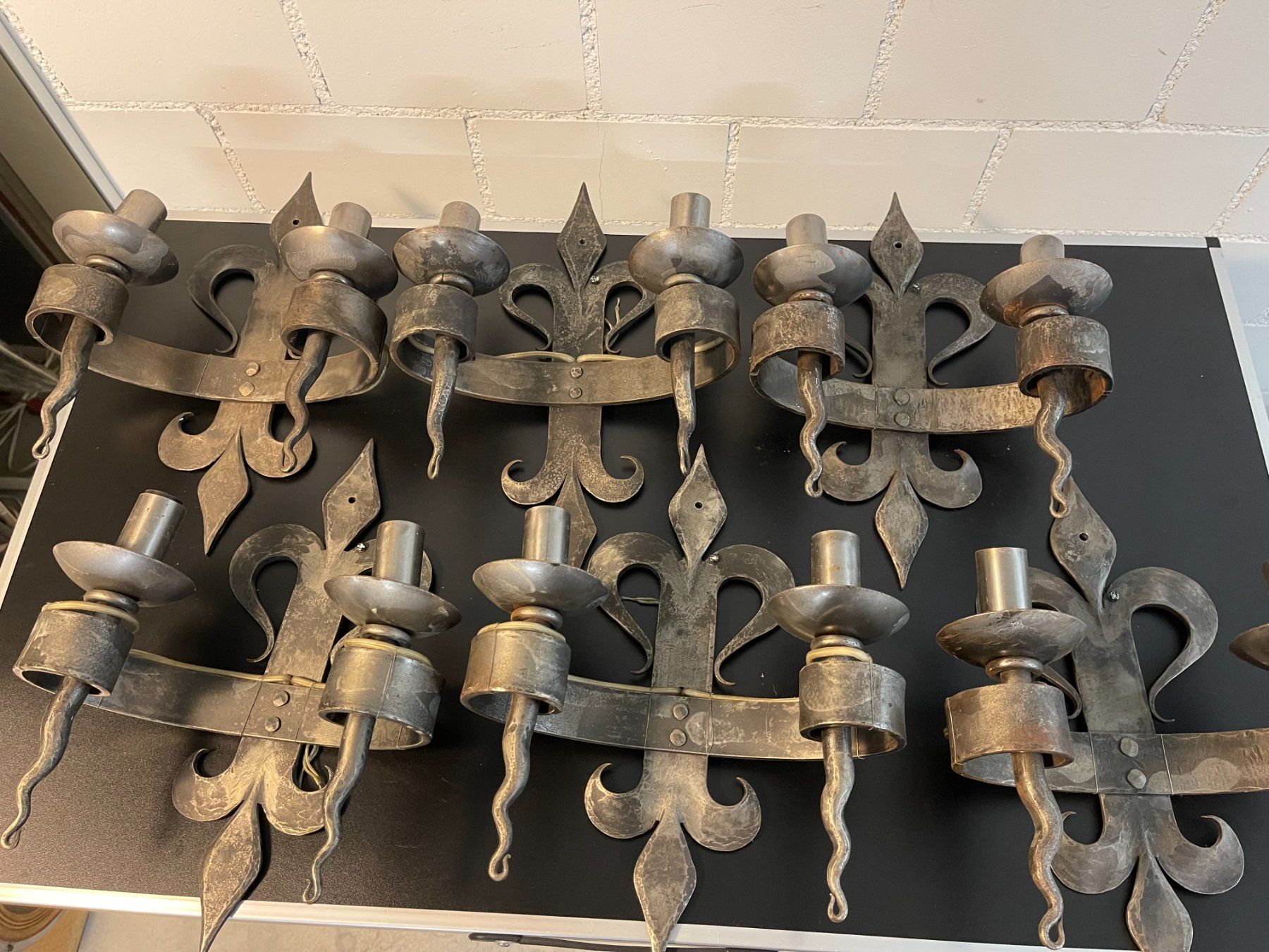 Lampade: 6 x appliques rustiques – Usato da Thalwil venduto da Smotha 1