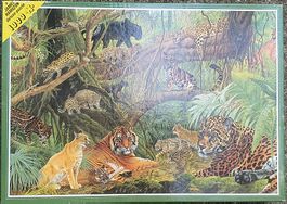 James Hamilton Deluxe Puzzle 1000 Teile  Rainforest Cats