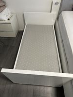 Kinderbett 140/70 weiss Glanz inkl. Matratze