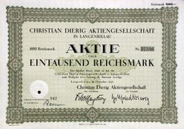 Christian Dierig AG, Langenbielau - 1941