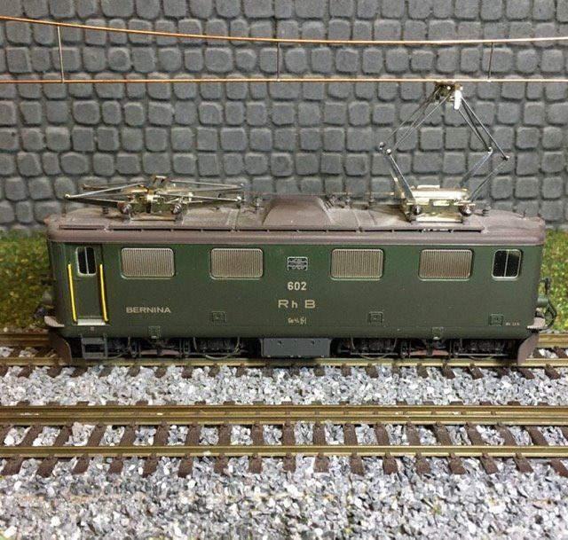 Caisse De Loco Bemo 1250 122 – RhB Ge 4/4I 602 'Bernina' H0m – Pièce Détachée