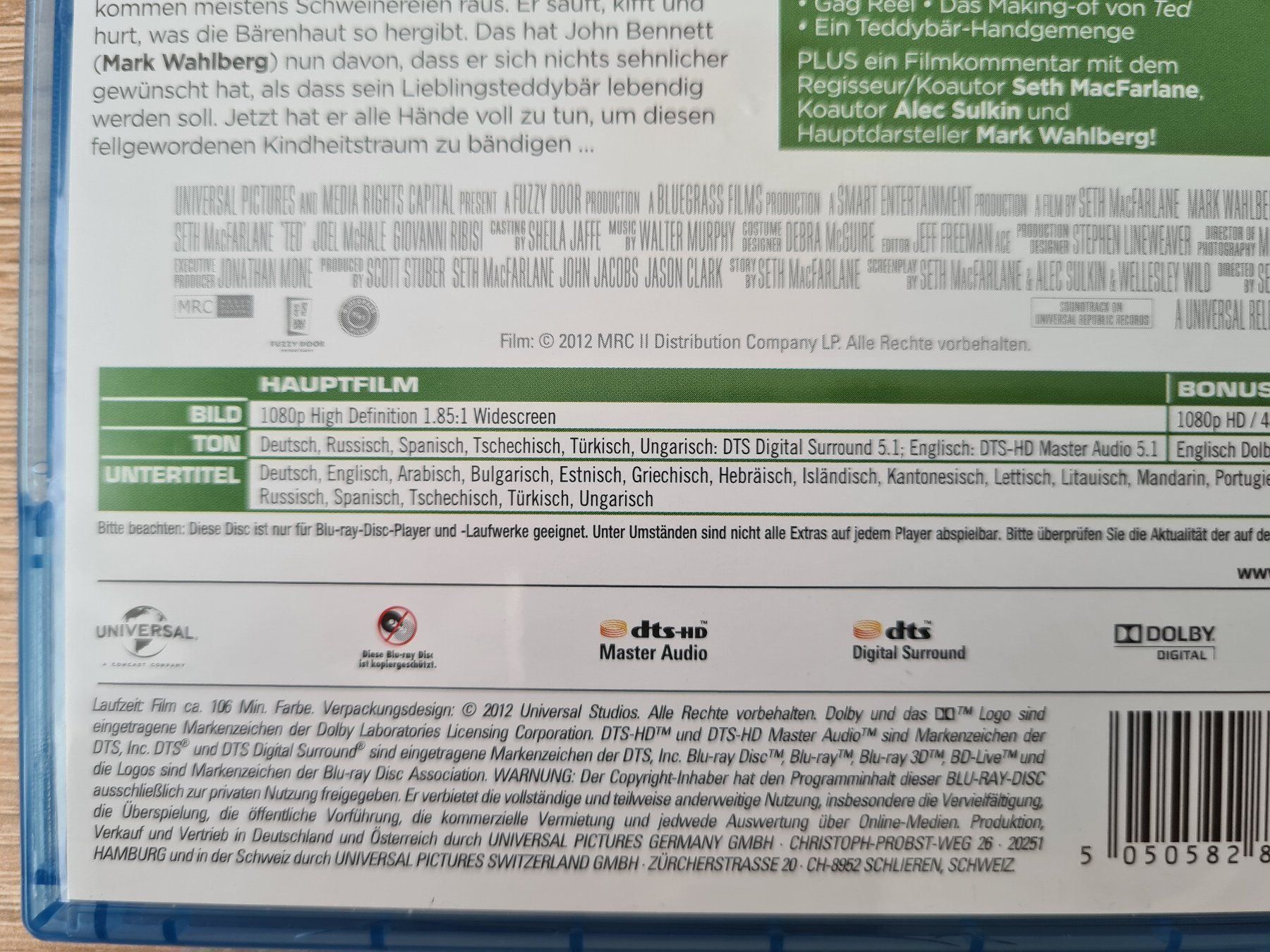Tous les DVDs: Ted - Blu-ray – D'occasion à Carouge GE par Franllo 2
