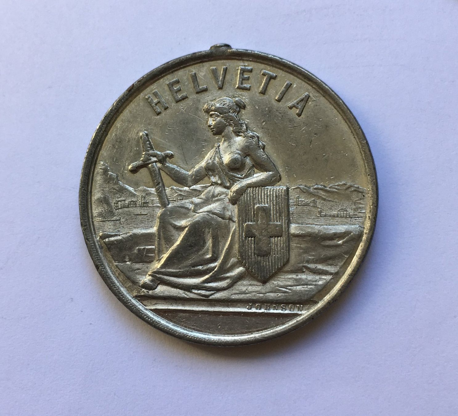 Medaglie: 1883 Schützenmedaille Lugano RR – Usato da Kirchberg SG venduto da Helveticus00
