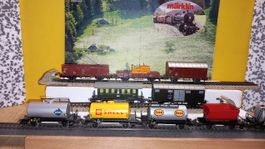 SBB KROKODIL Märklin HAMO, 60 teilig, 2Trafos, Schienen, OVP