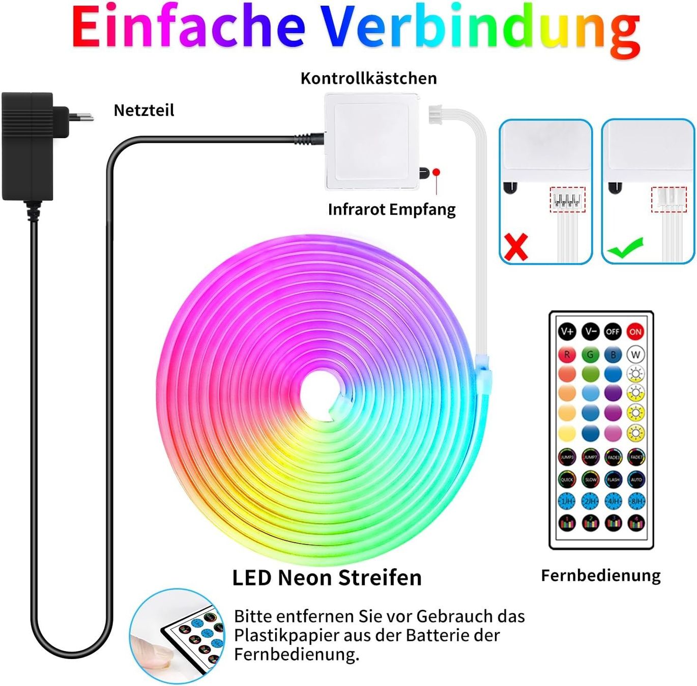 Ghirlande e barre luminose: Neon LED Band  10m, 24V – Nuovo e nell'imballaggio originale da Nuglar venduto da SaleRitter 6