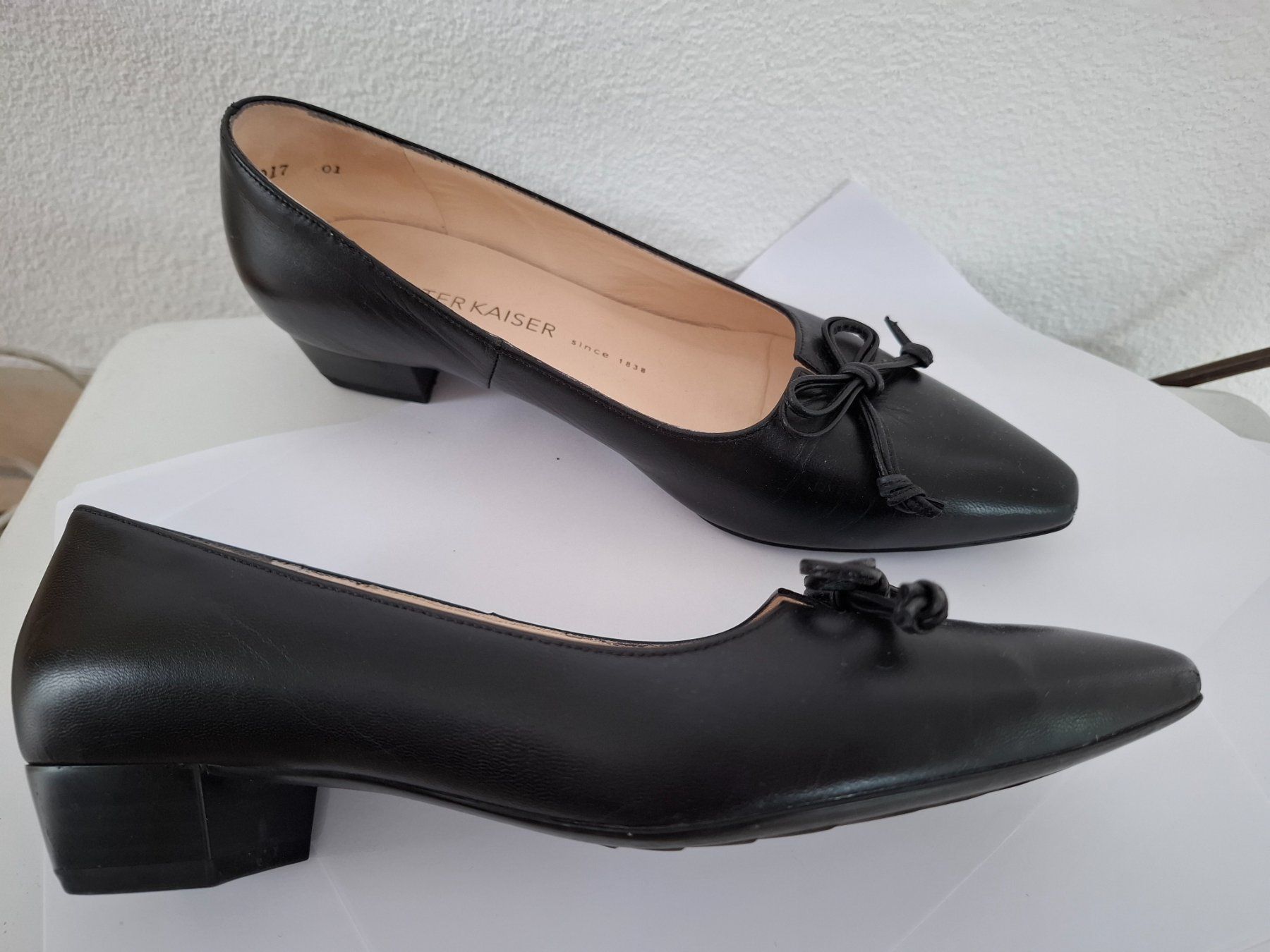 Kaiser Scarpe da donna: Peter Kaiser, Damenschuh, schwarz, Gr. 37 – Usato da Dornach venduto da shoe-lina 1