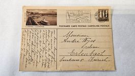 Ancienne carte postale, Lausanne comptoir Suisse 1945