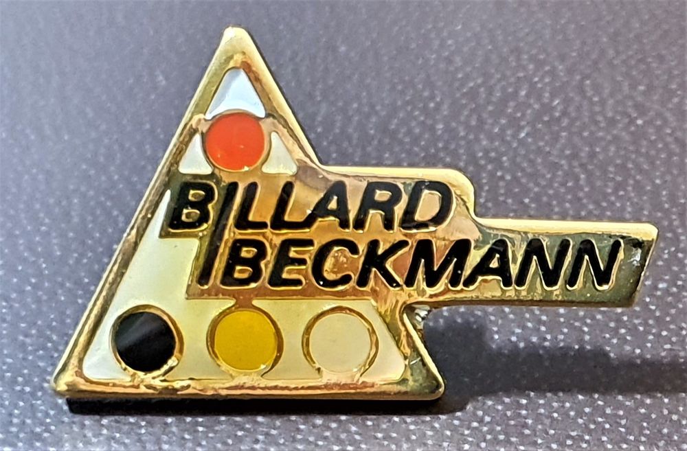 R110 - Pin Billard Beckmann (Gebraucht) in Reinach BL für CHF 1.5 – mit ...