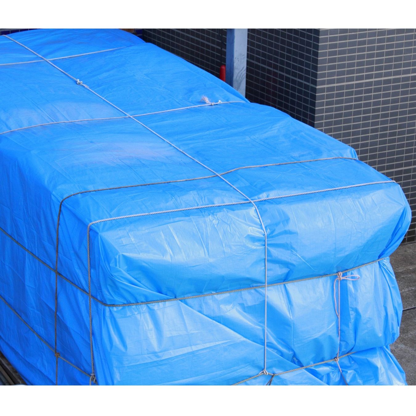 Sonstiges: 3x4 meter Plane Abdeckplane Garten Gewebe mit Ösen Holzabdec – Neu (gemäss Beschreibung) aus Kirchdorf AG von Apost008 5
