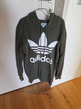 Adidas Damenhoodie, Olivgrün, Grösse 36/S, Top Zustand!