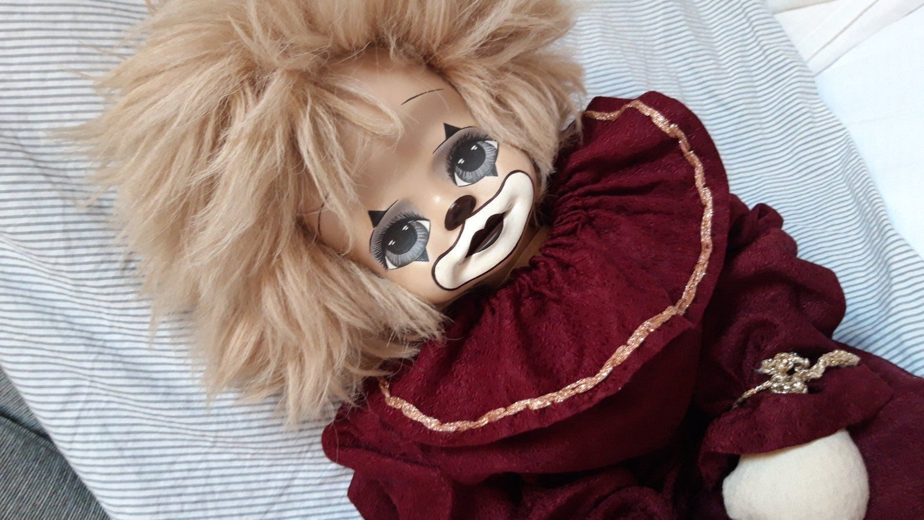 Puppen: Designer Harlekin Puppe Clown – Gebraucht aus Näfels von gil_sindamel 2
