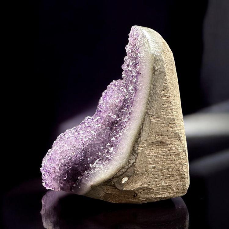 Ungewöhnliche Amethyst Druse, 543g 5