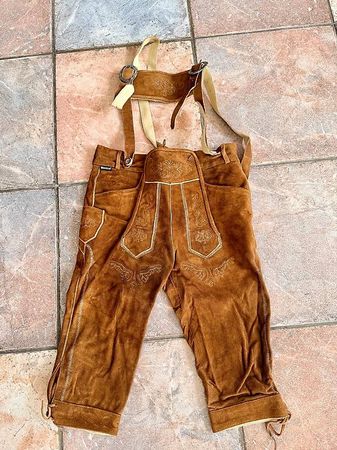 Trachten Lederhose Fabrickat Bockle Gr46