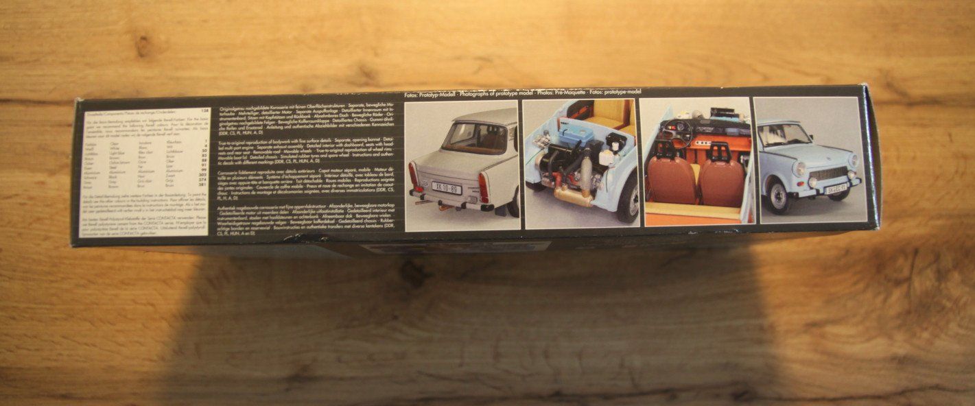 Revell Modellautos: Revell "Trabi" 1:24 Bausatz – Neu und originalverpackt aus Riehen von Revodidi 2