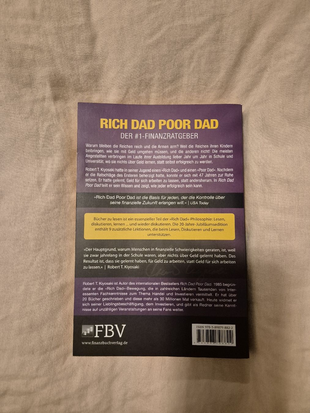 Libri: Rich Dad Poor Dad - Robert Kiyosaki – Usato da Port venduto da Marta123 1