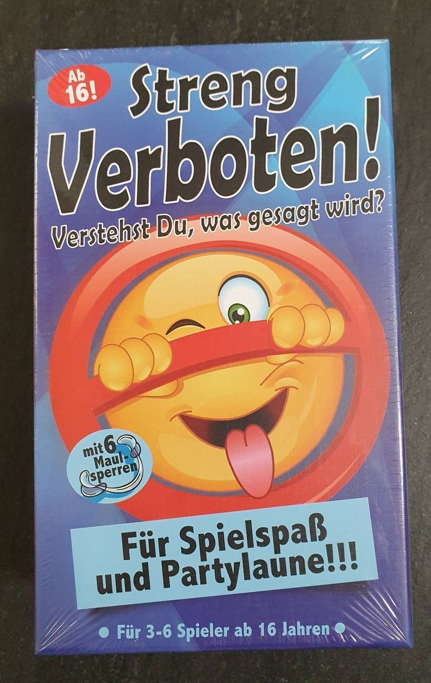 Giochi: Streng verboten Spielkarten – Nuovo e nell'imballaggio originale da Frauenfeld venduto da Bleeddragon