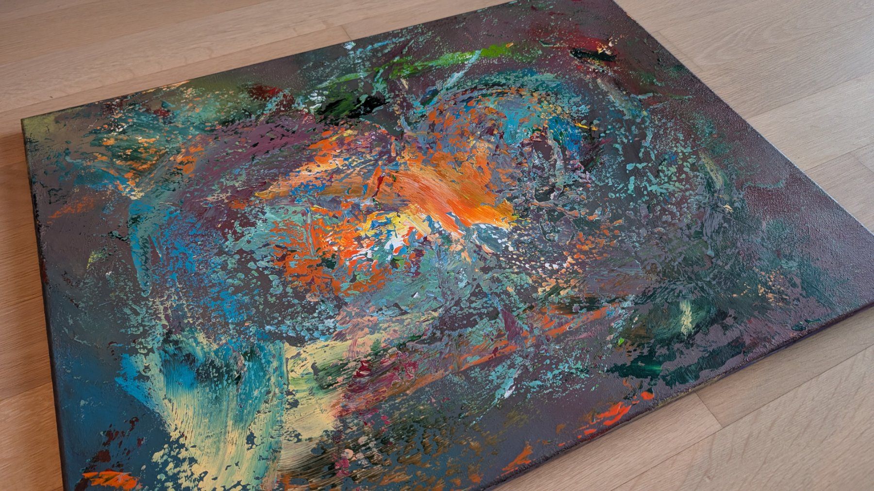 Dipinti: Gemälde | Abstrakte Kunst 80x60cm – Nuovo (secondo la descrizione) da Winterthur venduto da The_Tiger 1
