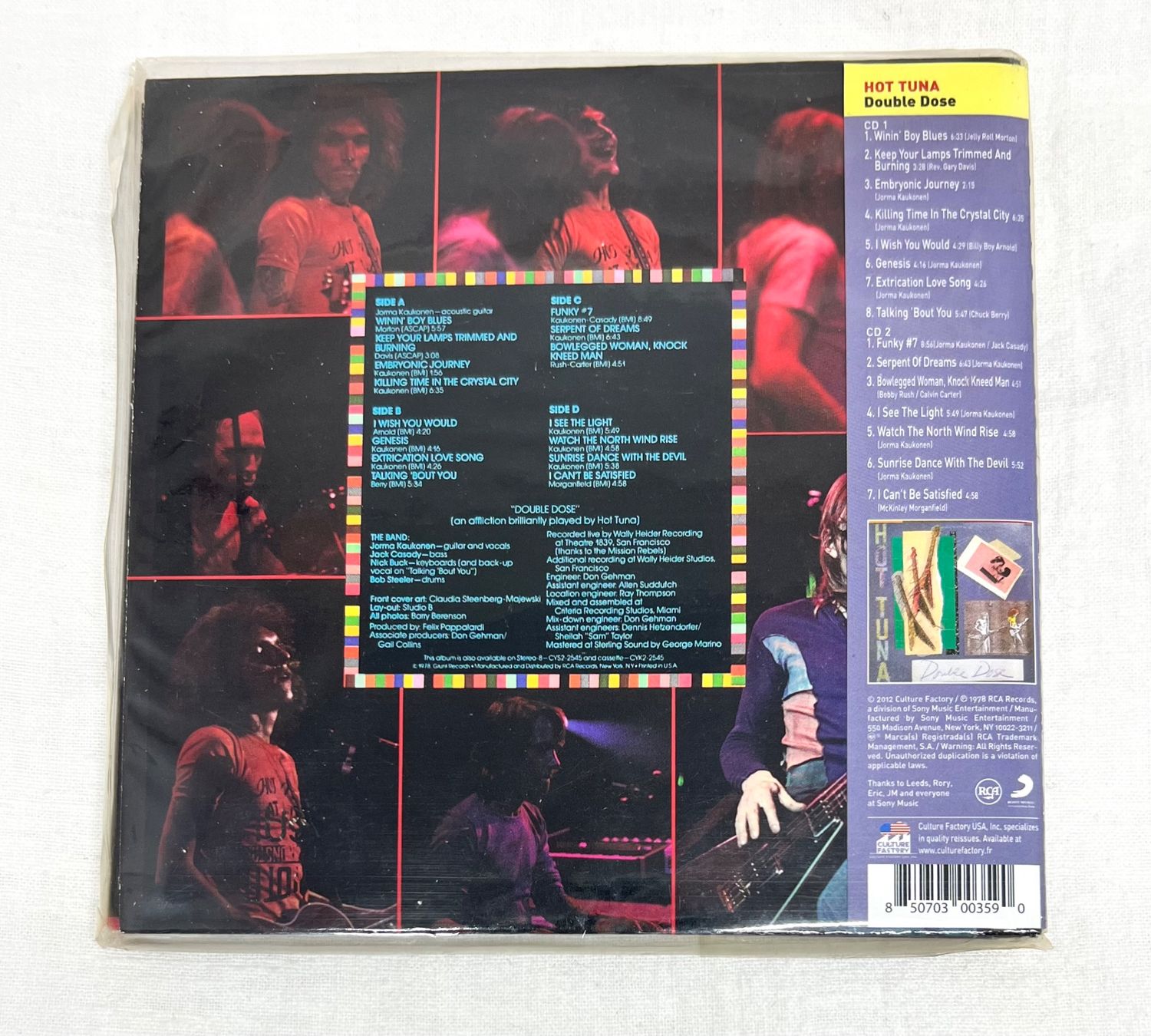 CD: Hot Tuna - Double Dose , 2 CD , OVP – Nuovo e nell'imballaggio originale da Schaffhausen venduto da Sonne25 1