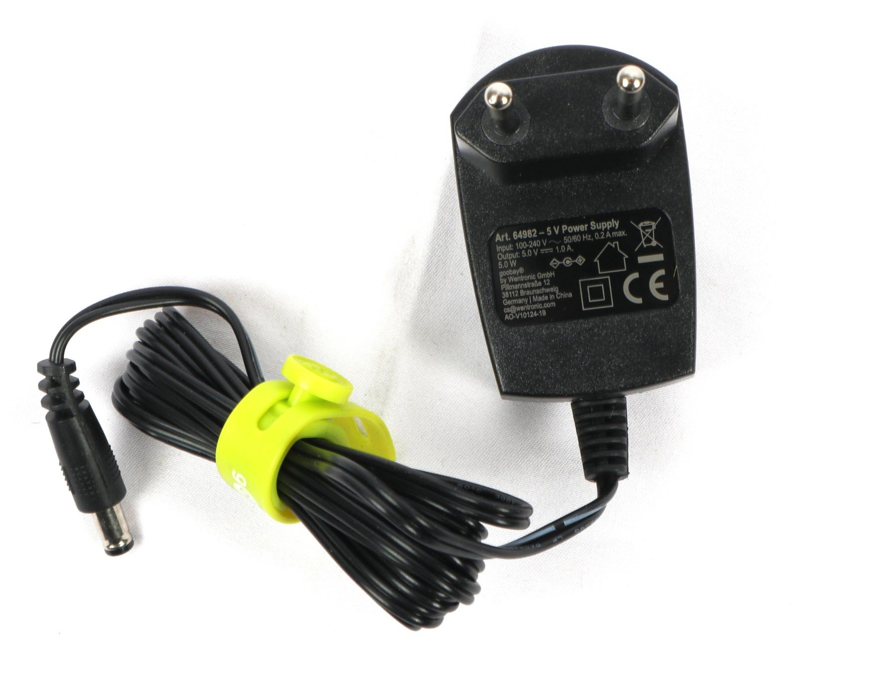 Alimentazione elettrica: GOOBAY 5V  DC Power Supply schwarz 1.8m – Nuovo e nell'imballaggio originale da Steinen venduto da Restwert_Steinen 2